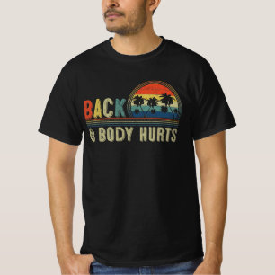T-shirt Dos Et Maux Du Corps