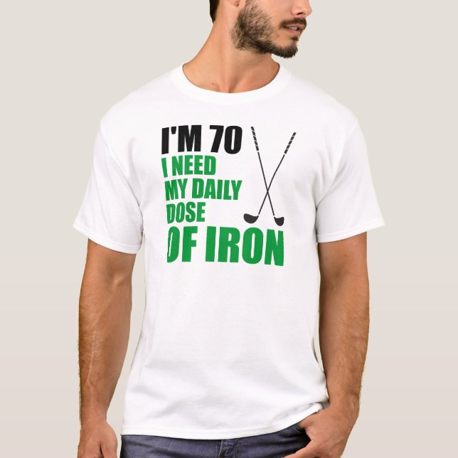 T-shirt Dose 70 quotidienne de fer (Devant)