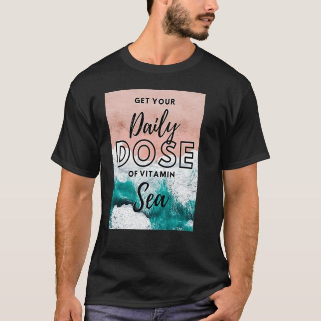 T-shirt Dose of Vitamin Sea (Devant)