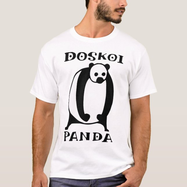 T-shirt Doskoi Panda (Devant)