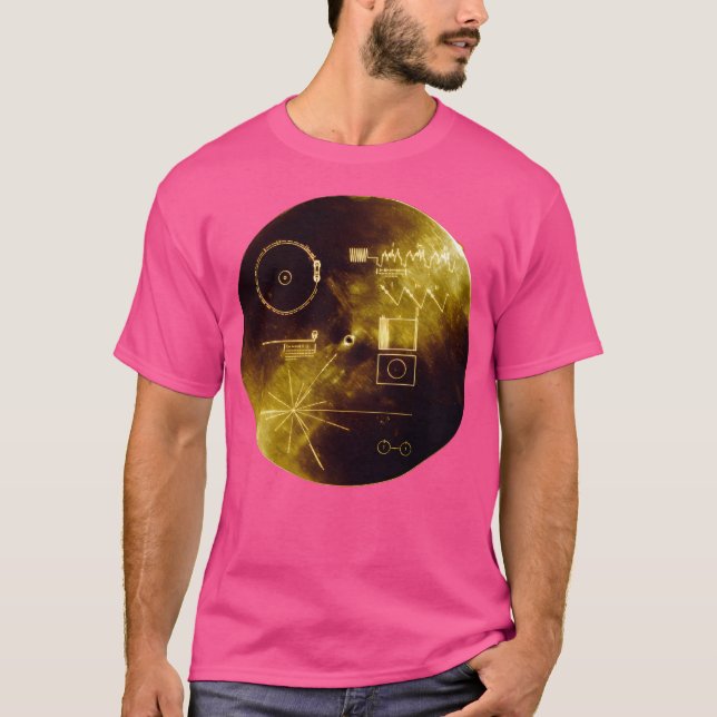 T-shirt Dossier d'or du Voyager (Devant)