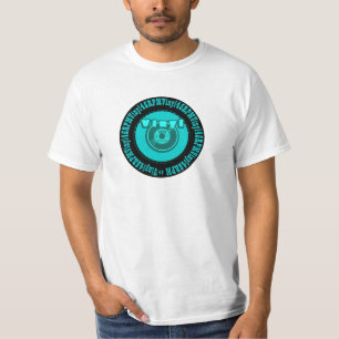 T-shirt Dossier Vinyl 45 tr/min - 1979 Turquoise