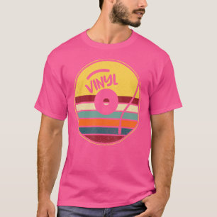 T-shirt Dossier Vinyle Vintage Retro