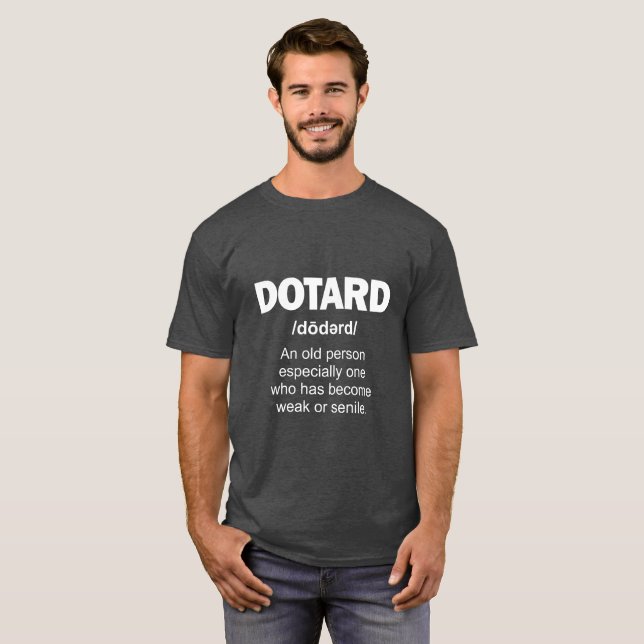 T-SHIRT DOTARD (Devant entier)