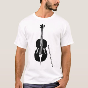 T-shirt Double basse - noir