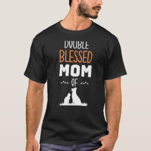 T-shirt Double Bienheureuse Maman Juste Une Maman Qui Aime