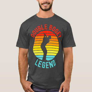 T-shirt Double Bogey Legend Golf Louveur de golf