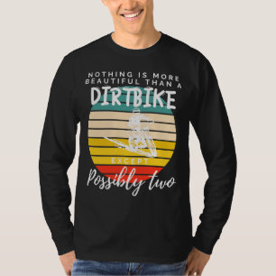 T-shirt Double Dirtbike Delight : Embrassez la beauté de d