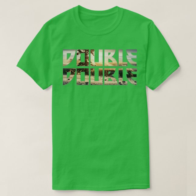 T-shirt Double double (Design devant)