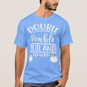 T-shirt Double double huile et troubles Costume d'Hallowee