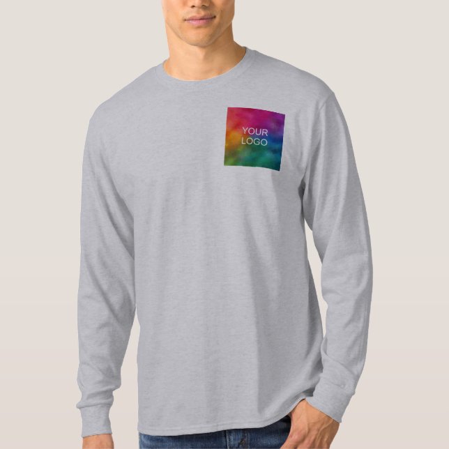 T-shirt Double face télécharger Ajouter Logo Design Modèle (Devant)