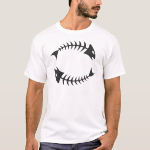 T-shirt Double Fishbone Fischgräte