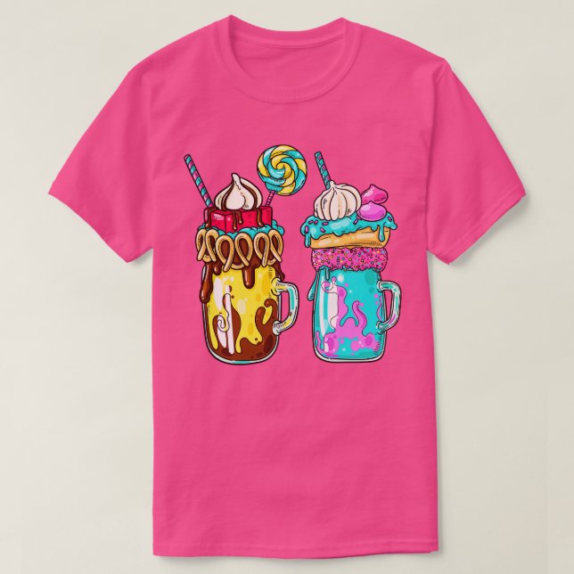 T-shirt Double Milkshake (Design devant)