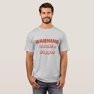 T-shirt Double partie de plongeur fétide si nouvelle année