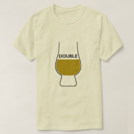 T-shirt Double portion de whiskey