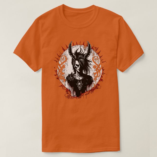 T-shirt Double problème (Design devant)
