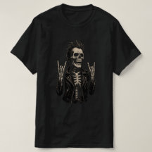 Double Rock Skeleton | Chemise en métal vers le ha