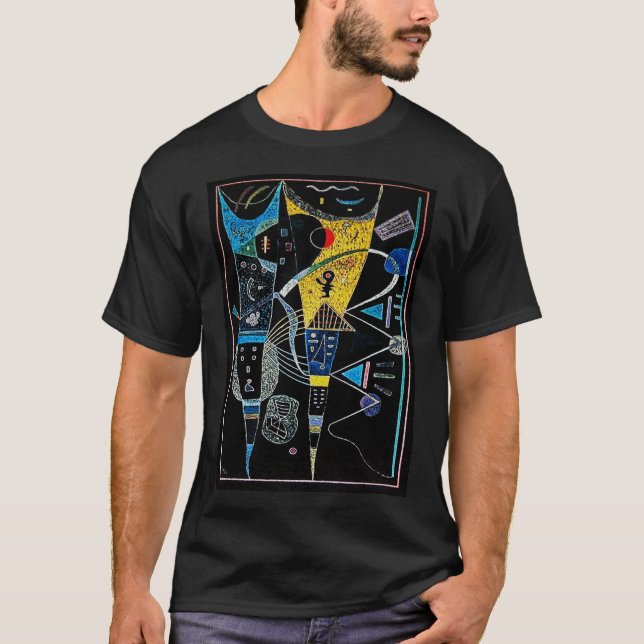 T-shirt Double tension par Kandinsky (Devant)