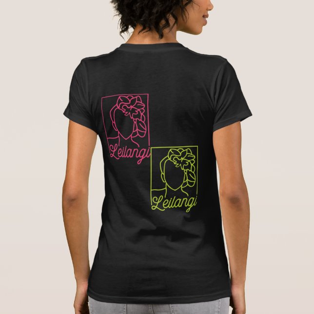 T-Shirt "Double Trouble" in 2 Farben (Rückseite)