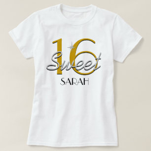 T-shirt Douce 16 Éperche Argent/Or