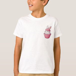 T-shirt Douce friandise enfant Lapin Cupcake