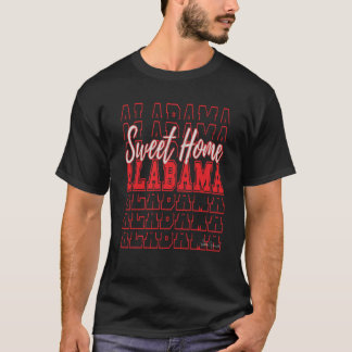 T-shirt Douce Maison Alabama Amusant Mot Art v3