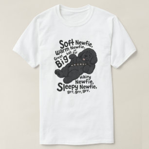 T-shirt Douce Poème Newfie