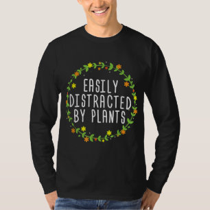 T-shirt Doucement Distrait Par Le Jardinage Plante