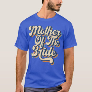 T-shirt Douche de mariage pour maman mère de la mariée vin