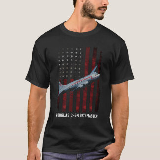 T-shirt Douglas C-54 Skymaster c54 avion, c54