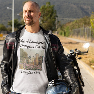 T-shirt Douglas Castle - Siège De Clan Douglas