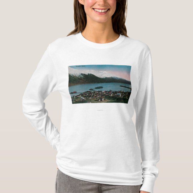 T-shirt Douglas, ville ViewDouglas, AK de l'Alaska (Devant)