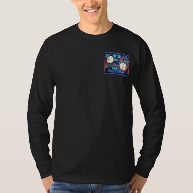 T-shirt DOUILLE de chemise de BANJO LONGUE (Devant)