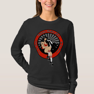 T-shirt Douille de dames de RRG longue