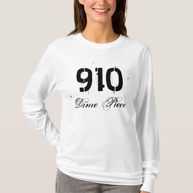 T-shirt Douille de morceau de 910 dixièmes de dollar (Devant)