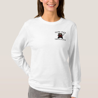 T-shirt Douille de Ninja de chimio longue