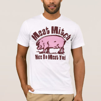 T-shirt Douille des femmes de Mitch de viande la longue
