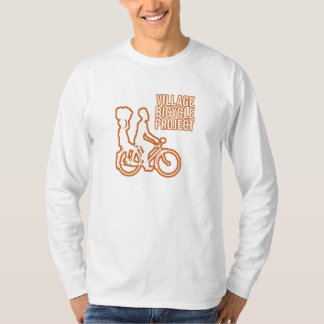 T-shirt Douille des hommes de vélo la longue
