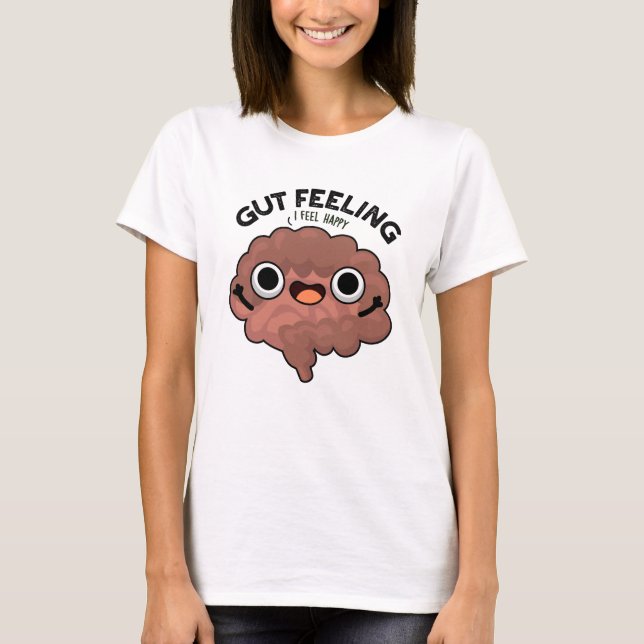 T-shirt Douille intestinale drôle Anatomie intestinale (Devant)