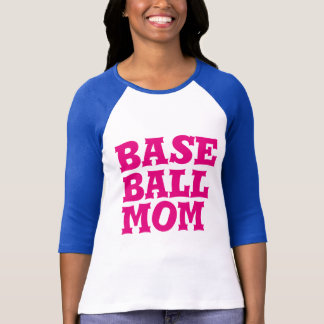 T-shirt Douille personnalisée Jersey de la maman 3/4 du
