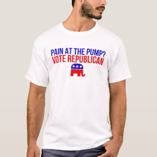 T-shirt Douleur Au Vote De La Pompe Prépublicain Républica