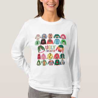 T-shirt Douleur de Noël moche