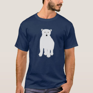 T-shirt d'ours blanc