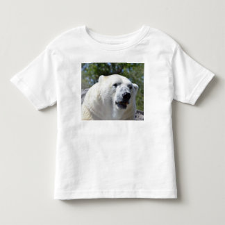 T-shirt d'ours blanc pour des enfants