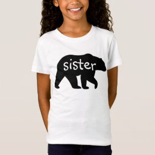 T-shirt d'ours de soeur