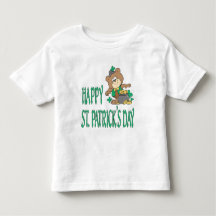 T-shirt d'ours du jour de St Patrick