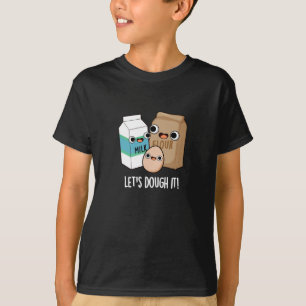 T-shirt Doutons-le Douteux Baking Pun Dark BG