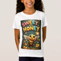 Doux comme du miel : adorable abeille de dessin an