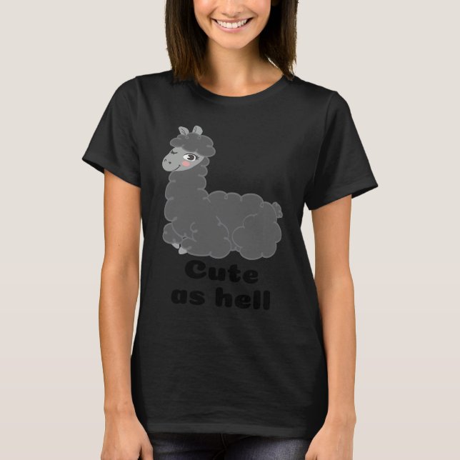T-shirt Doux comme l'enfer (Devant)