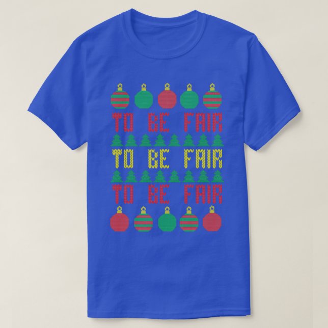 T-shirt Doux de Noël moche pour être juste Letterkenny  (Design devant)